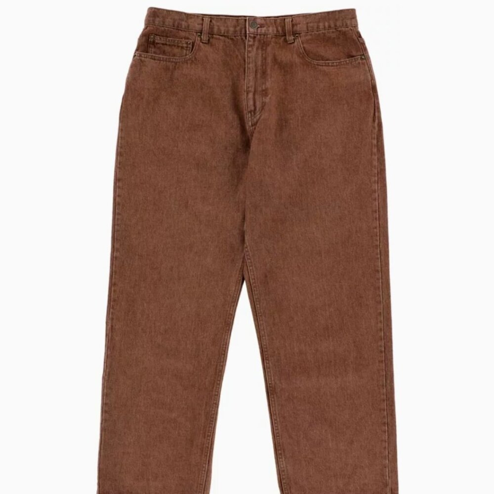 Rhythm Chocolate Brown Essential Jeans